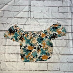 Roxy Multicolor Floral Blouse